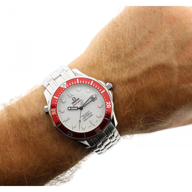 Afbeelding 12 van Omega Seamaster Co-Axial Limited Edition 'Vancouver 2010' 212.30.41.20.04.001; Automatisch Heren Hor
