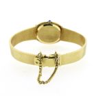 Image 5 of Omega Deville; 18k gold watch with lapis lazuli dial and diamonds