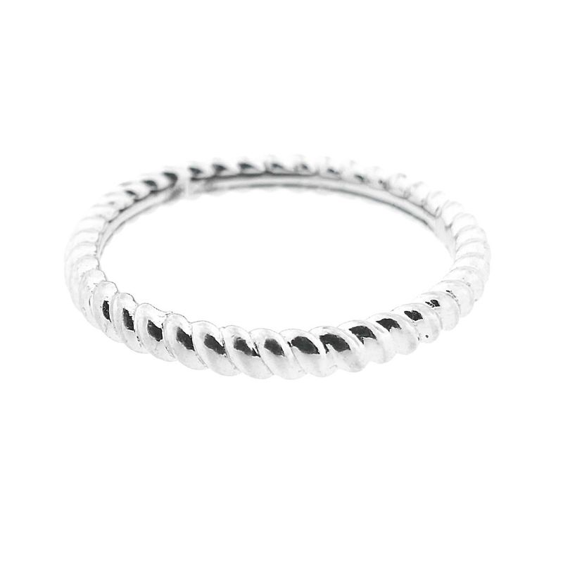 Image 3 of White gold fantasy sliding ring