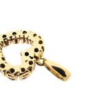 Image 7 of Gold pendant in the shape of a heart with diamonds; 0.49 ct.