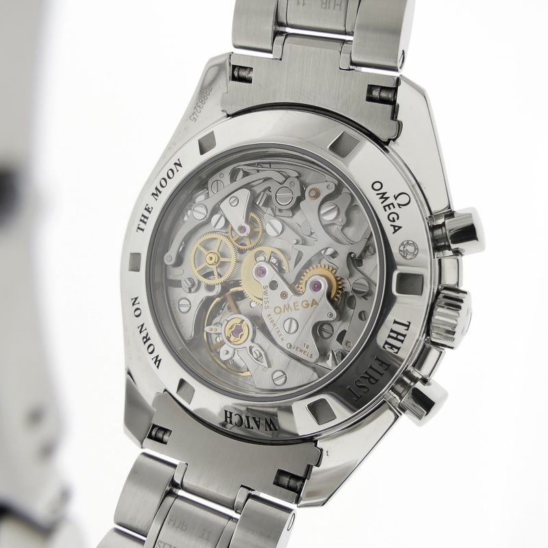Image 8 of Omega Speedmaster Moonwatch 'Double Sapphire' 311.30.42.30.01.006; Chronograph men's watch