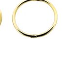 Image 6 of Gold earrings | Ø 14 mm