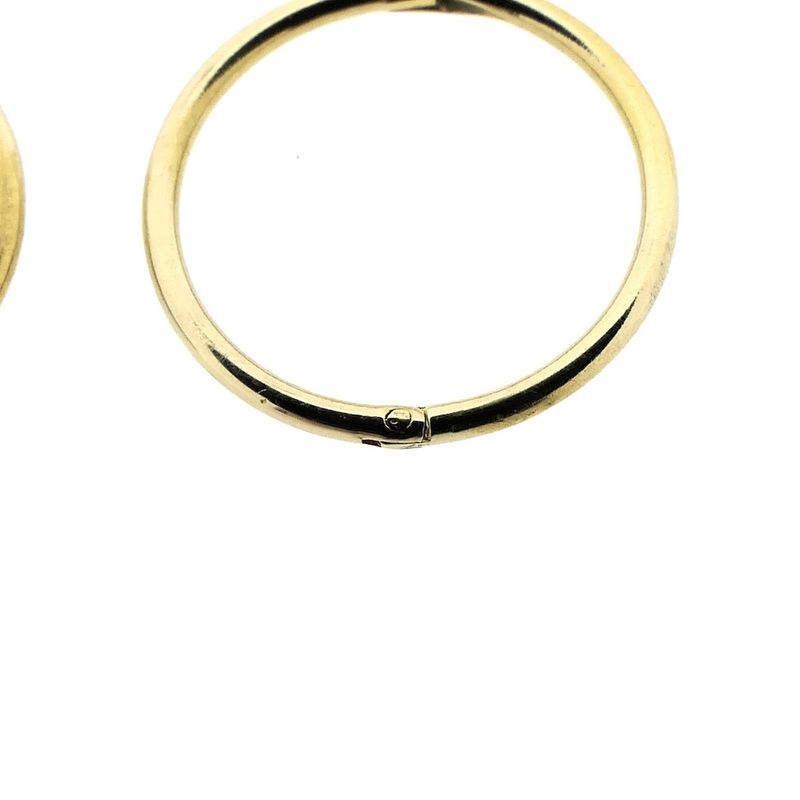 Image 6 of Gold earrings | Ø 14 mm