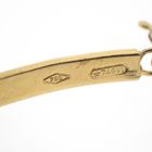 Image 8 of Gold bar link bracelet