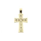 Image 3 of Gold Cross Pendant with Zirconia