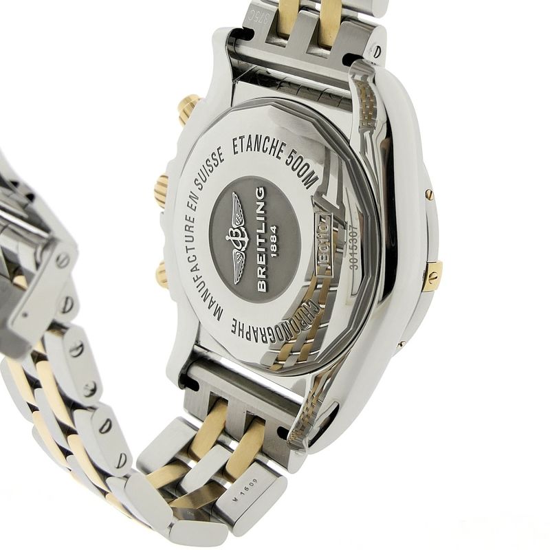 Image 19 of Breitling Chronomat 44 IB0110; Automatic gold/steel men's watch