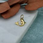 Image 2 of Golden dolphin pendant