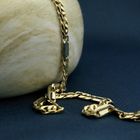 Image 2 of Two-tone gold Figaro link bracelet | 18.5 cm