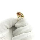 Image 9 of Gold ring with moss agate | Vintage