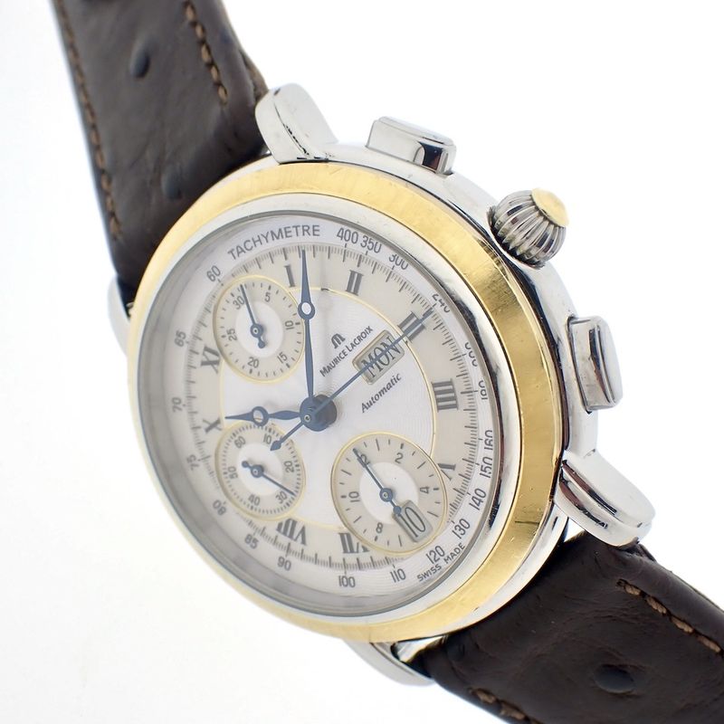 Image 9 of Maurice Lacroix Masterpiece Croneo; Automatic watch with chronograph
