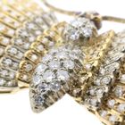 Image 7 of Exclusive two-tone gold butterfly brooch with ruby ​​and diamond; 5.44 ct.