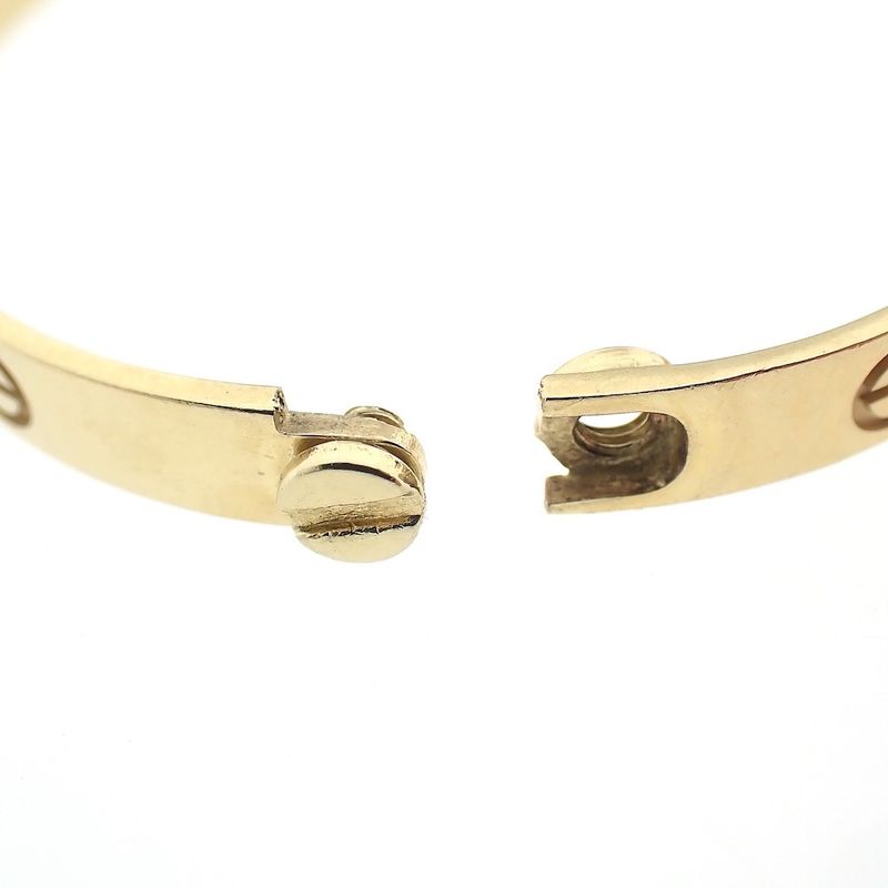 Image 8 of Gold slave bracelet | Ø 59mm