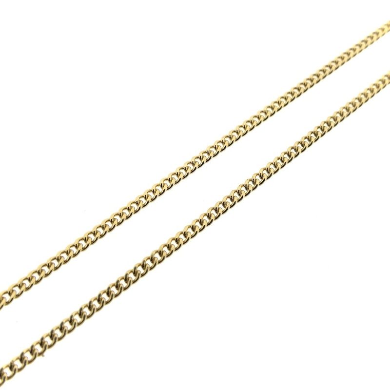 Image 5 of Gold gourmet link chain | 72.5 cm