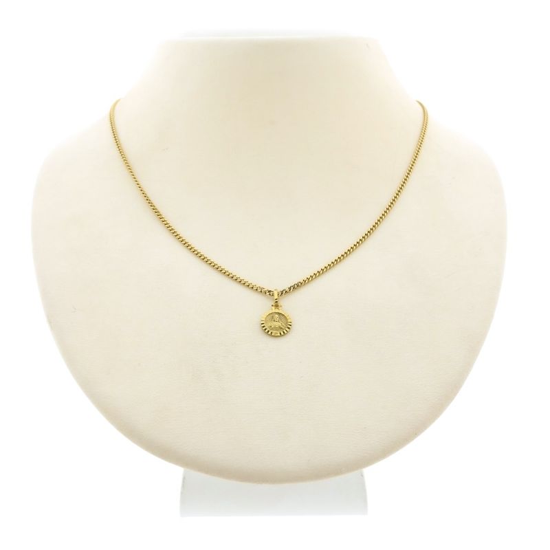 Image 3 of Gold pendant with Mary and Jesus