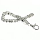 Image 10 of Silver wide king bracelet | 25 cm