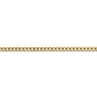 Image 5 of Gold flat gourmet link chain | 44.5 cm