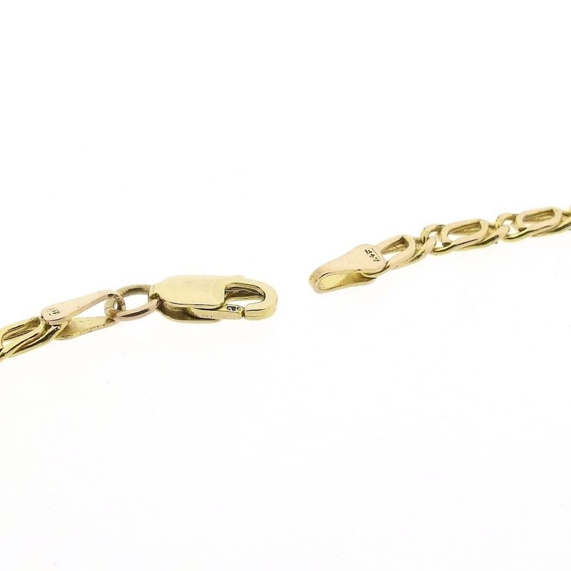 Image 3 of Golden fantasy link chain | 45 cm