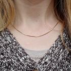 Image 5 of Golden Venetian link chain | 46 cm