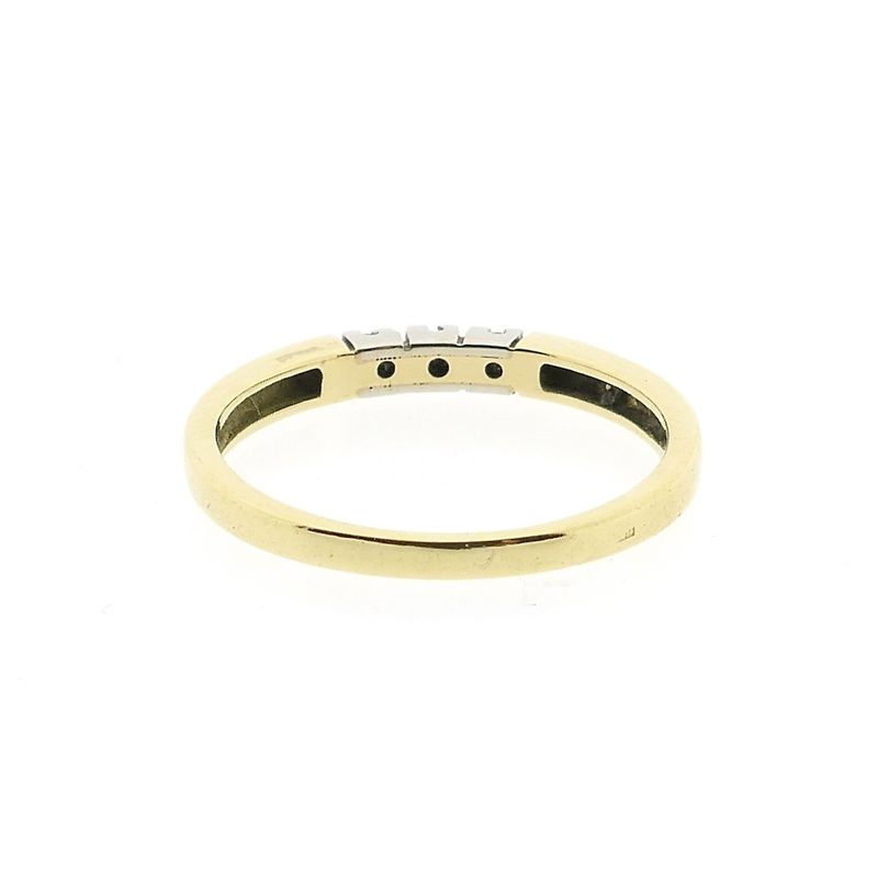 Image 4 of Gold ring with diamond | 0.09 ct.