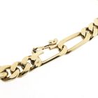 Afbeelding 4 van Gouden Figaro schakelarmband 