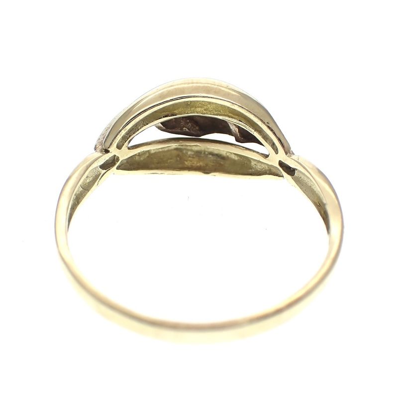 Image 7 of Two-tone gold fantasy ring