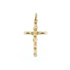 Image 1 of 18-karat gold pendant of a cross with corpus | INRI