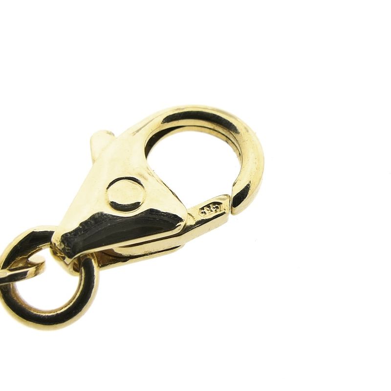 Image 5 of Gold twisted link necklace