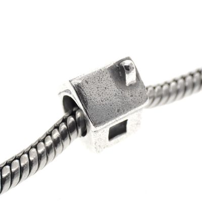 Pandora charm; Silver; Small House Image 2 of Pandora charm; Silver; Small House