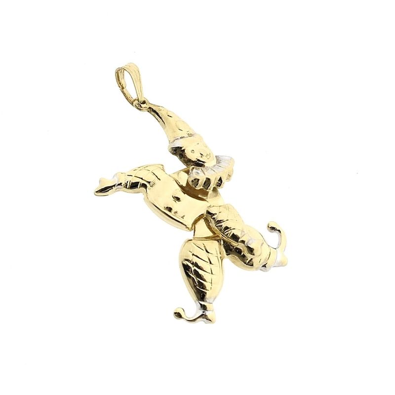 Image 8 of Gold harlequin pendant