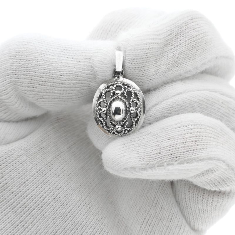 Image 9 of Antique silver pendant | Art Nouveau