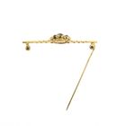 Image 7 of Antique gold brooch with garnet