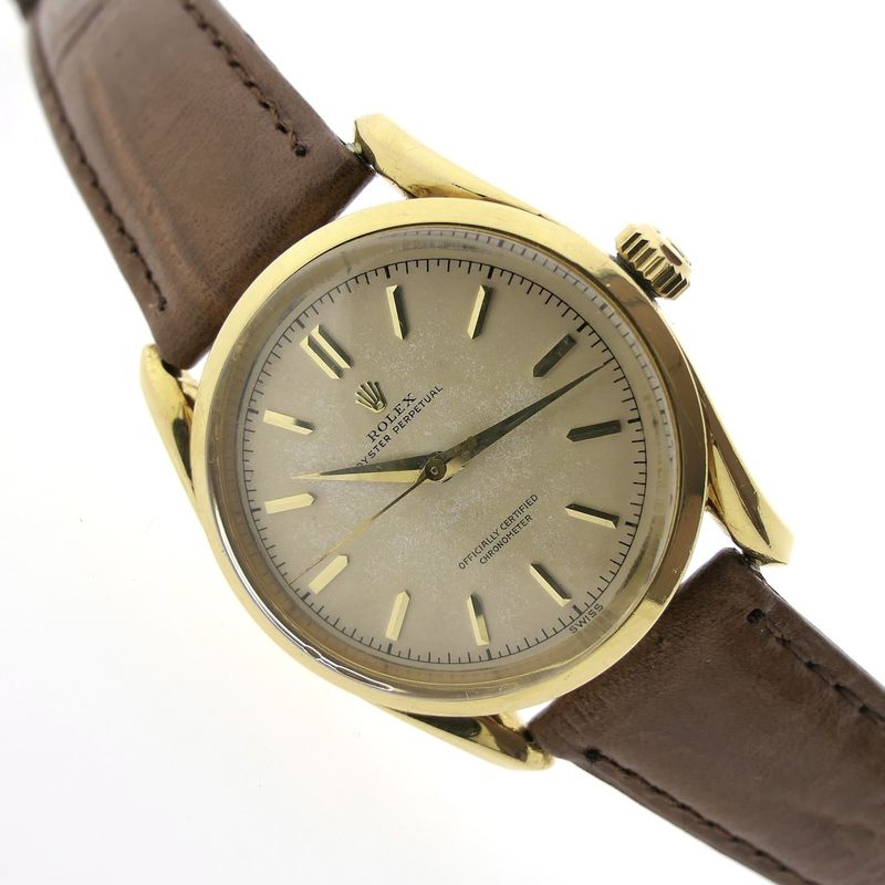 Image 5 of Rolex Oyster Perpetual 6290; Vintage 18k automatic watch from 1955