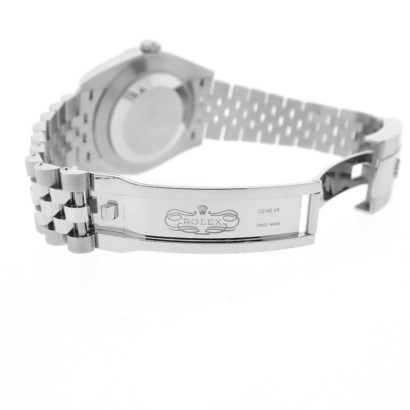 Image 18 of Rolex Datejust 126300; Men's watch with rhodium dial