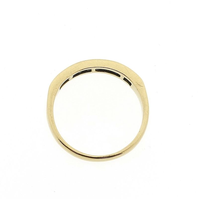 Image 5 of 18 carat gold ring with sapphire
