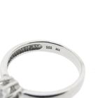 Image 6 of White gold solitaire ring with white sapphire