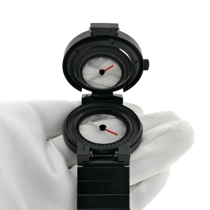 Image 13 of Porsche Design (By IWC) Compass Watch P6520; Limited Edition men's watch with compass