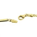 Image 5 of Gold closed Figaro link chain | 46 cm