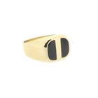 Image 4 of Gold signet ring with onyx | Men