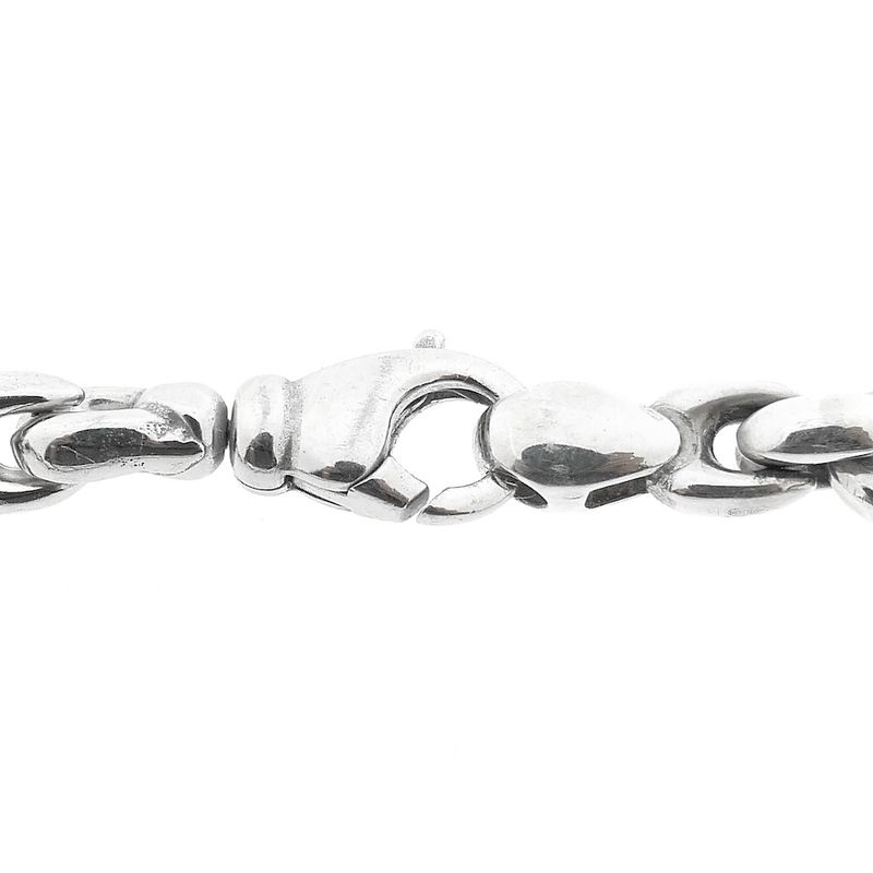 Image 5 of Silver anchor link bracelet | 19.5 cm