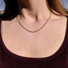 Image 2 of Golden jasseron necklace.