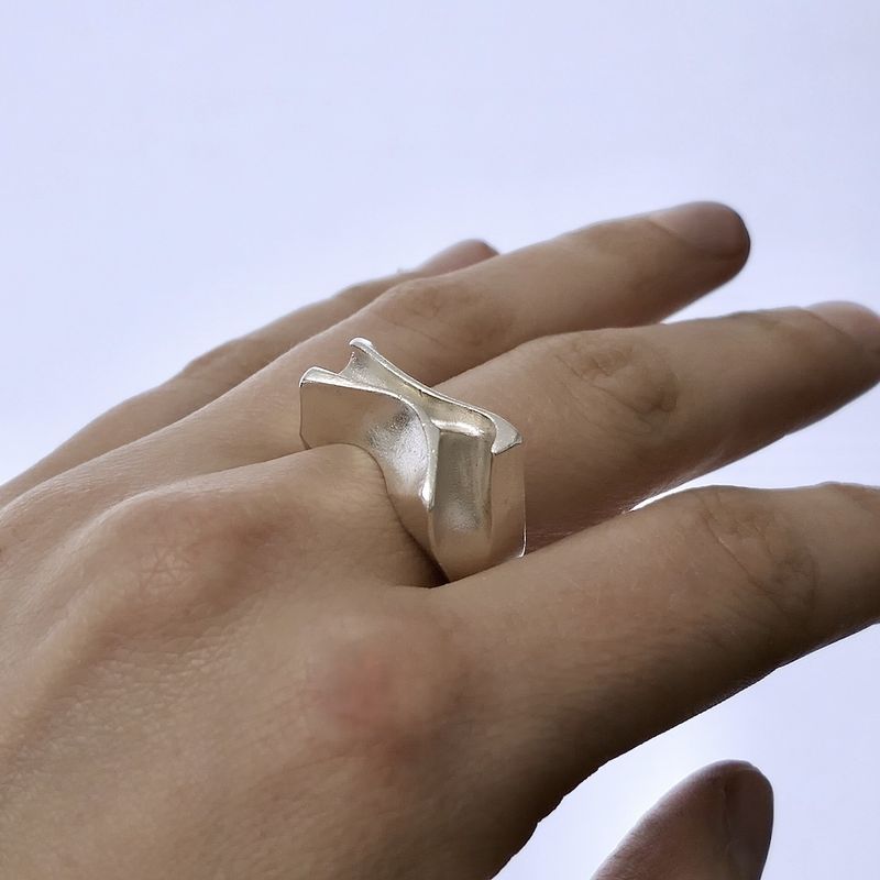 Image 8 of Silver ring Mira | Lapponia