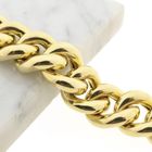 Image 3 of Gold gourmet link bracelet