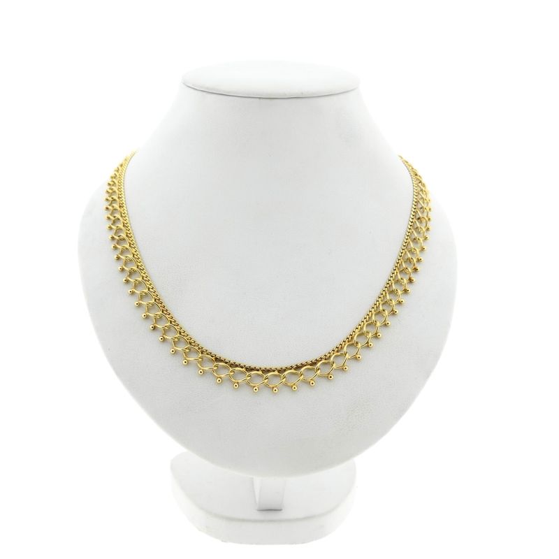 Image 1 of Gold Link Necklace
