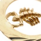 Image 3 of Gold zodiac sign pendant; Scorpio