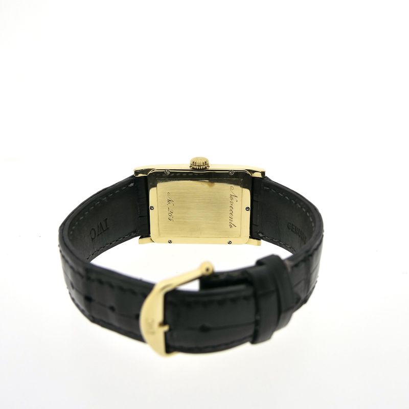 Image 22 of IWC Novecento Perpetual Calendar Moonphase IW3545; 18k. Gold men's watch