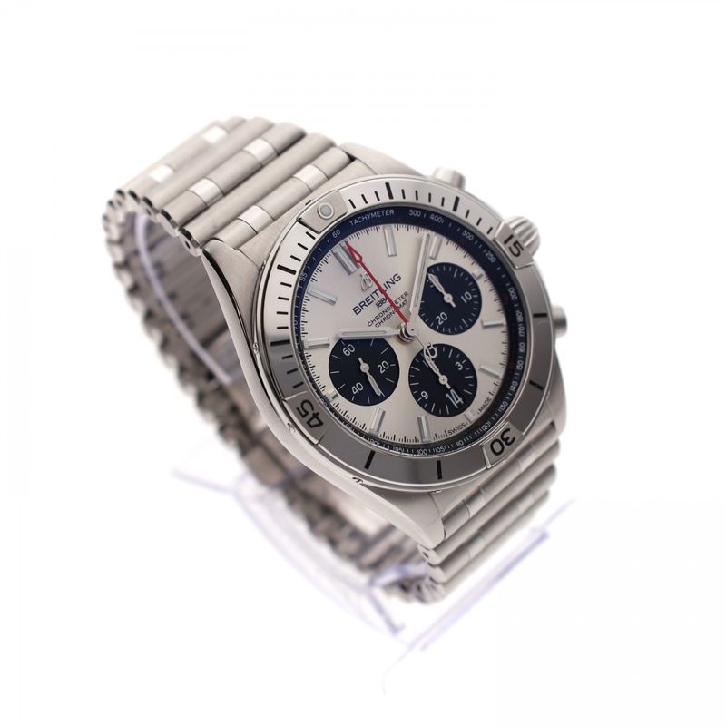 Image 4 of Breitling Chronomat B01 42mm AB013401G1A1; Men's Chronograph Watch