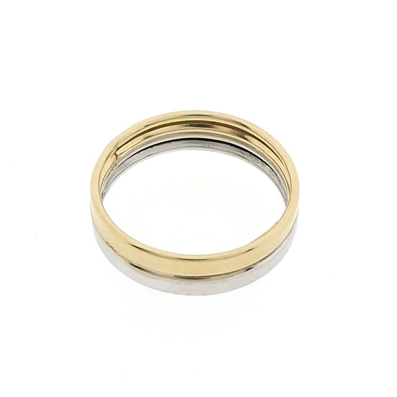 Image 3 of Two-tone gold ring