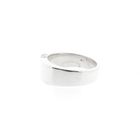 Image 6 of Silver ring with zirconia