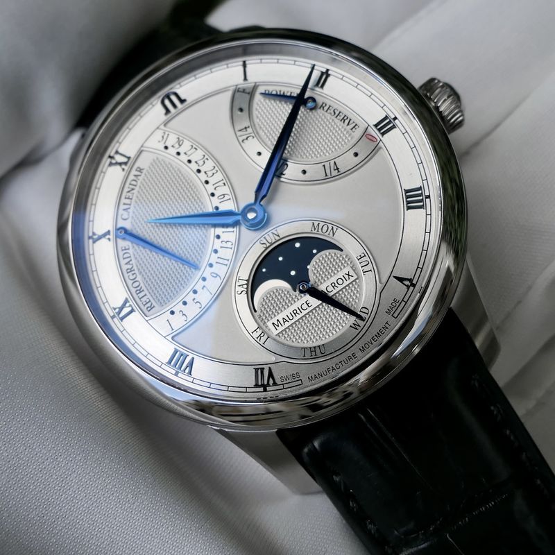 Image 18 of Maurice Lacroix Masterpiece Moon Retrograde MP6588; Automatic men's watch