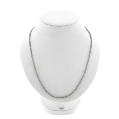 Image 1 of White Gold Fantasy Link Necklace